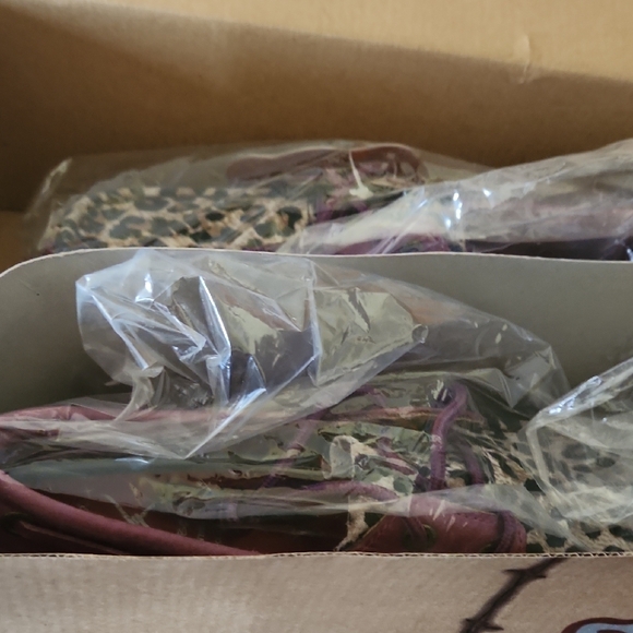 Twisted X Purple and Leopard Print Flats - Picture 5 of 7